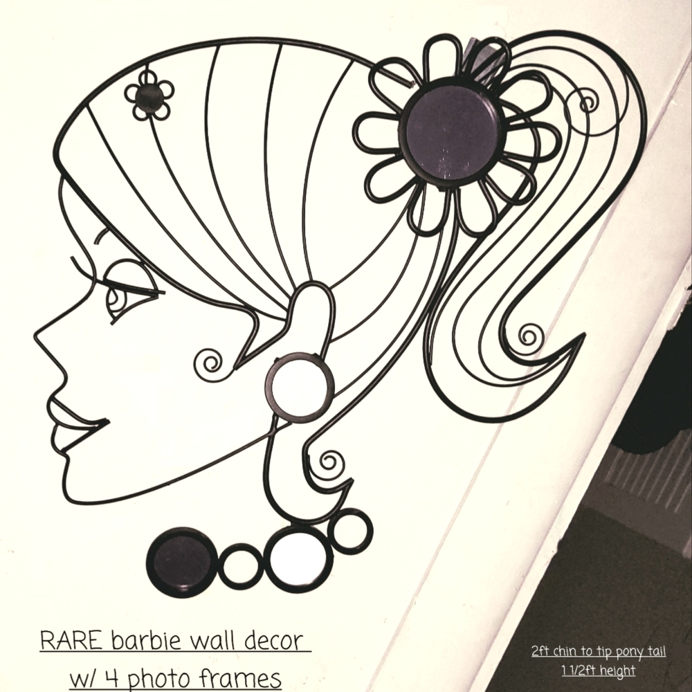 Barbie wall decor